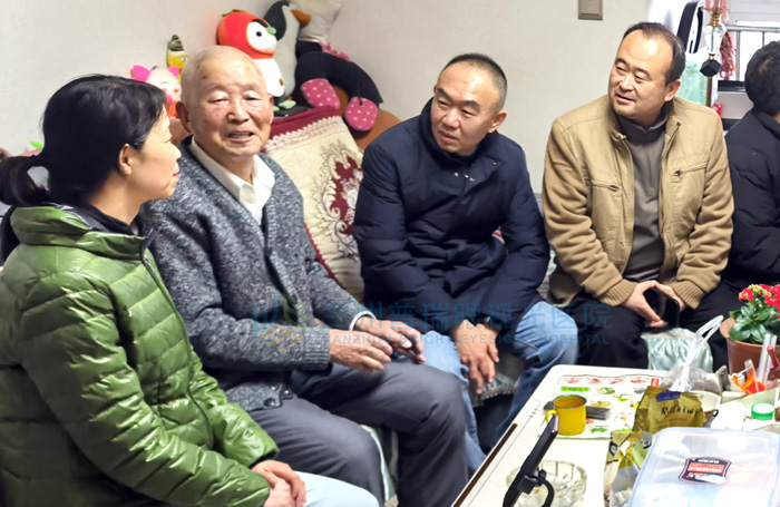 元旦前夕，關(guān)愛抗美援朝老兵傳承紅色基因